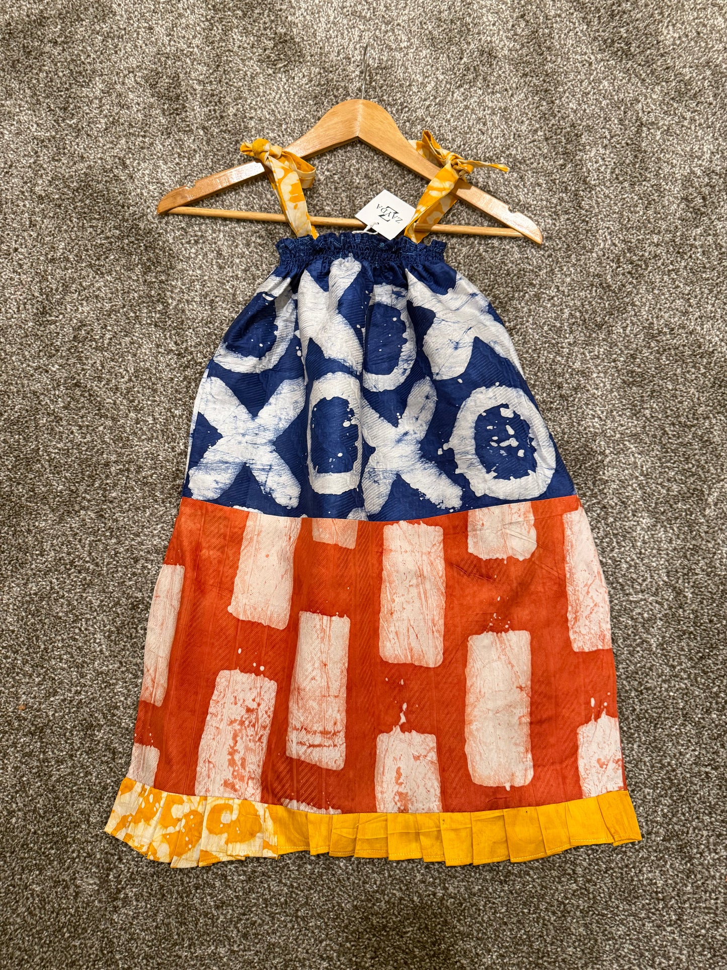 Kids Adire Dress