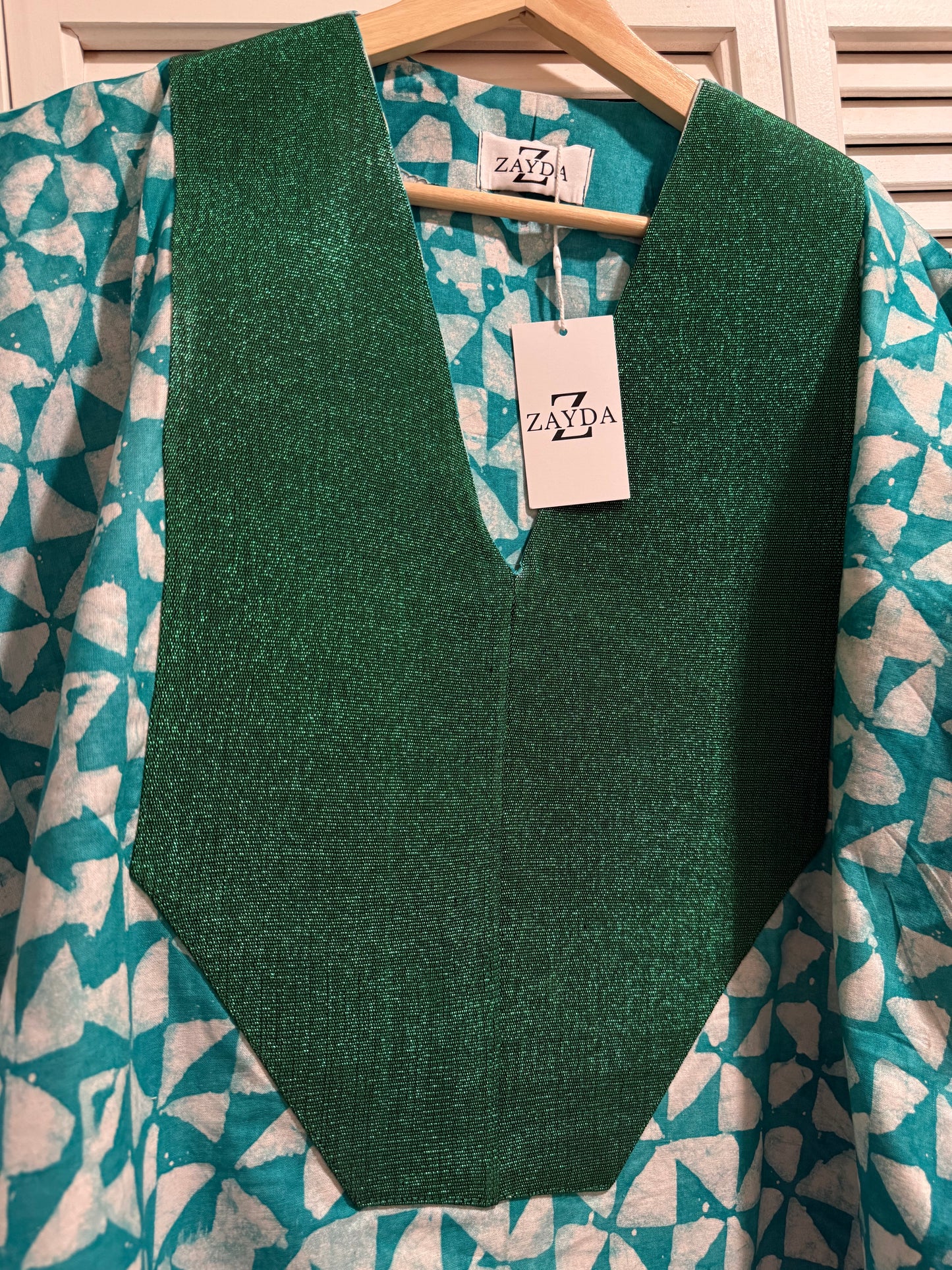 Adire X Aso OKe Tunic Dress 32”