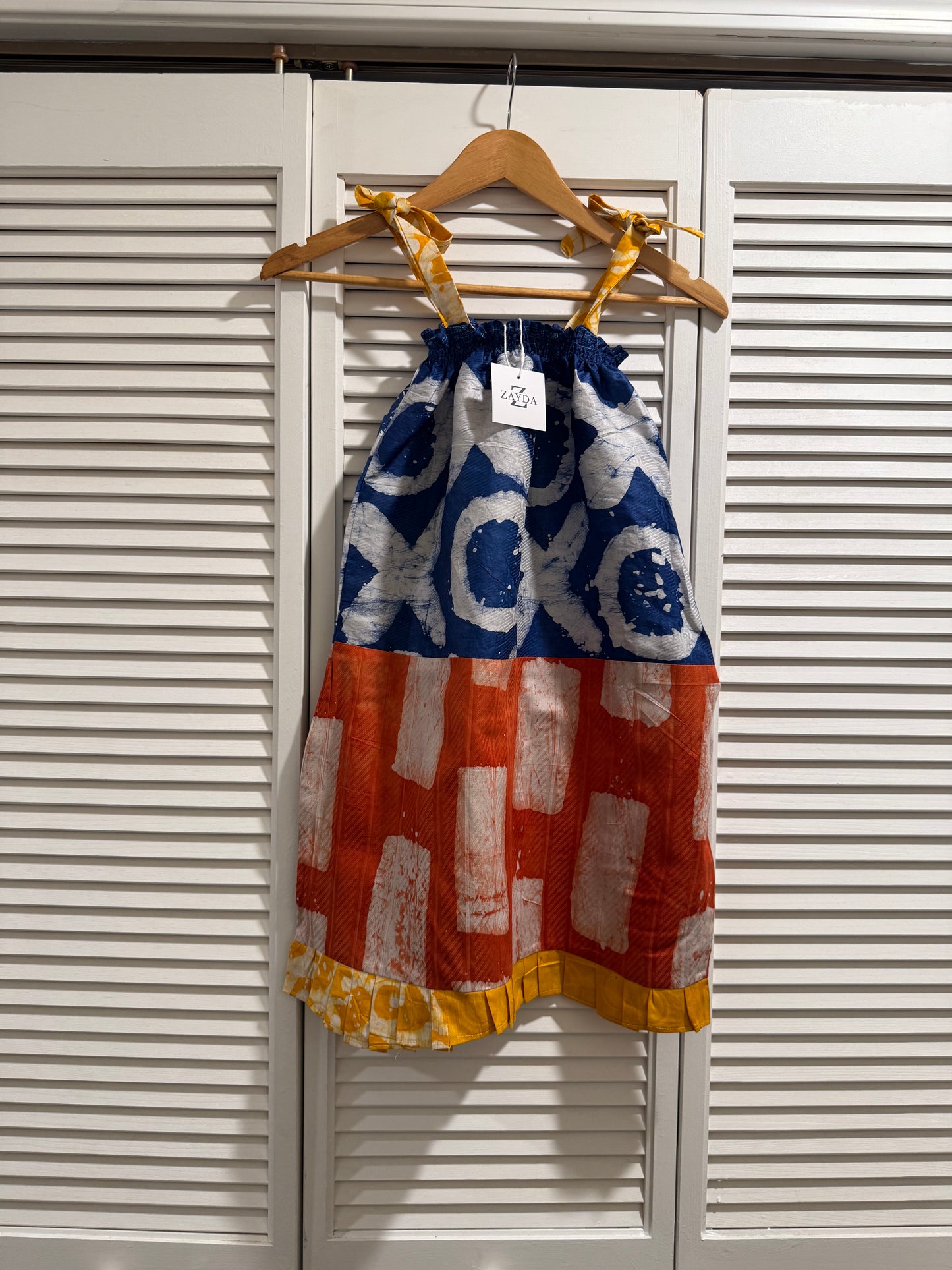 Kids Adire Dress