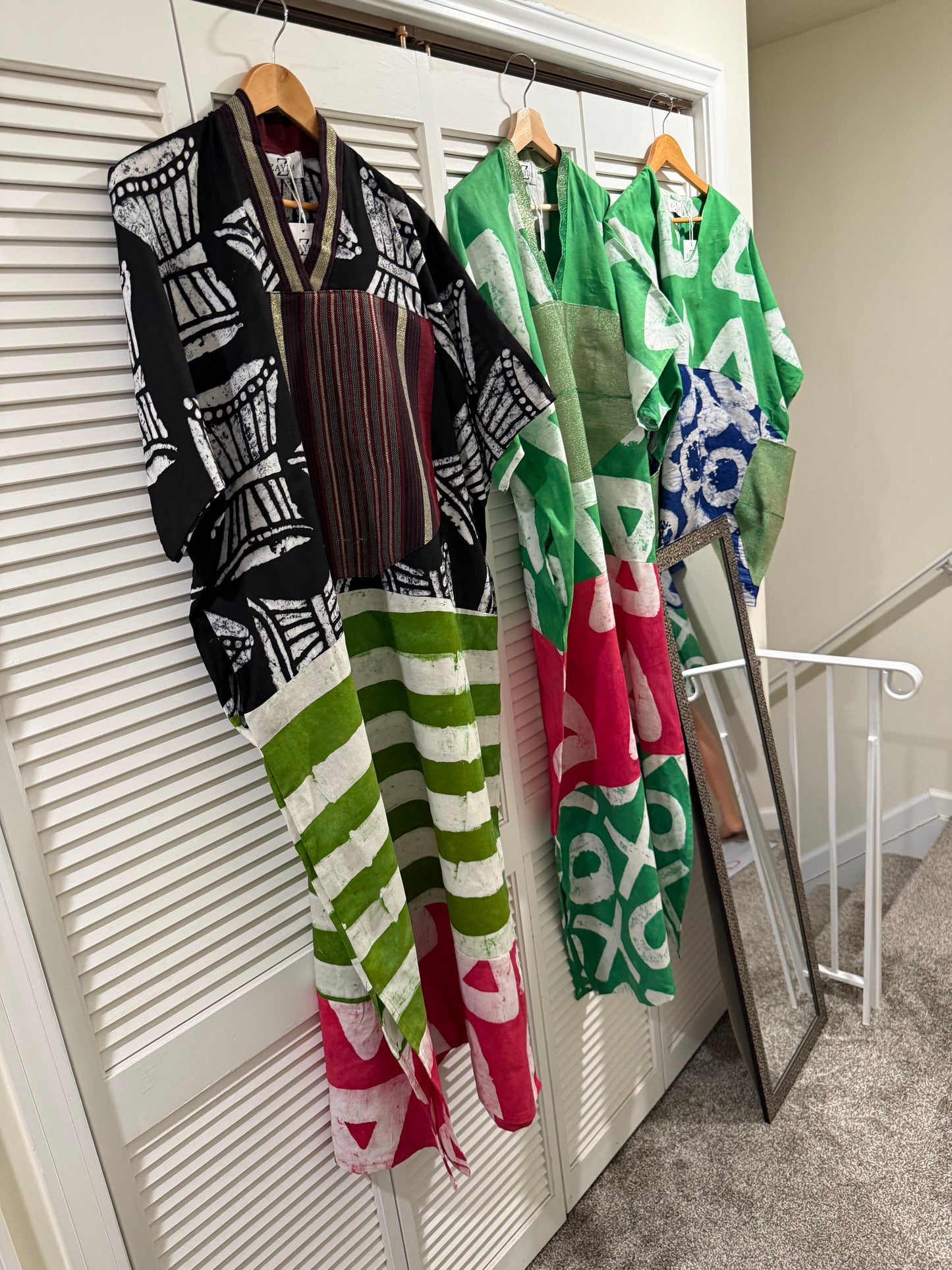 Rooted in Rhythm – Mixed Print Heritage Kaftan