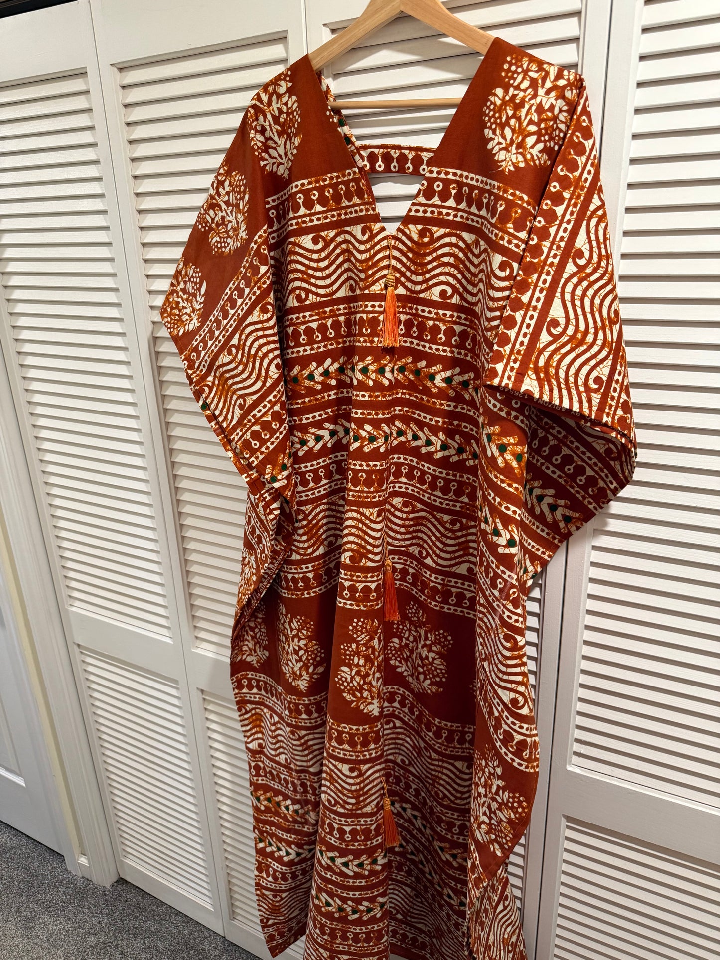 Elegant Ankara Bubu with Tassel Detail