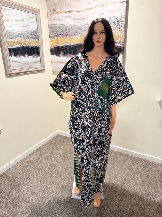 Two-Sided Ankara Kaftan