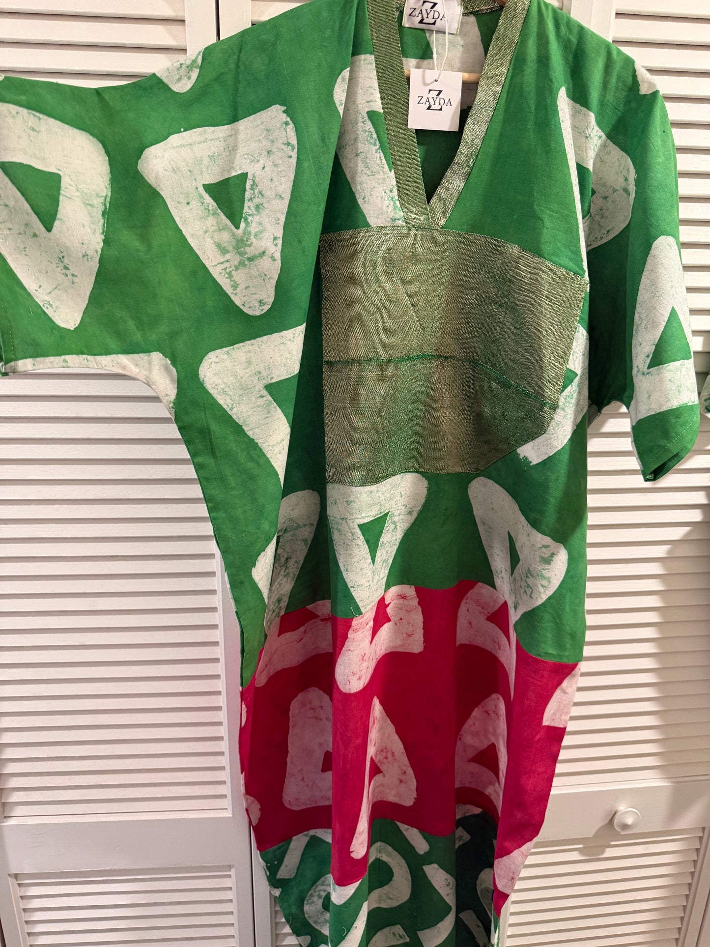 The Handcrafted Triple-Tone Kaftan